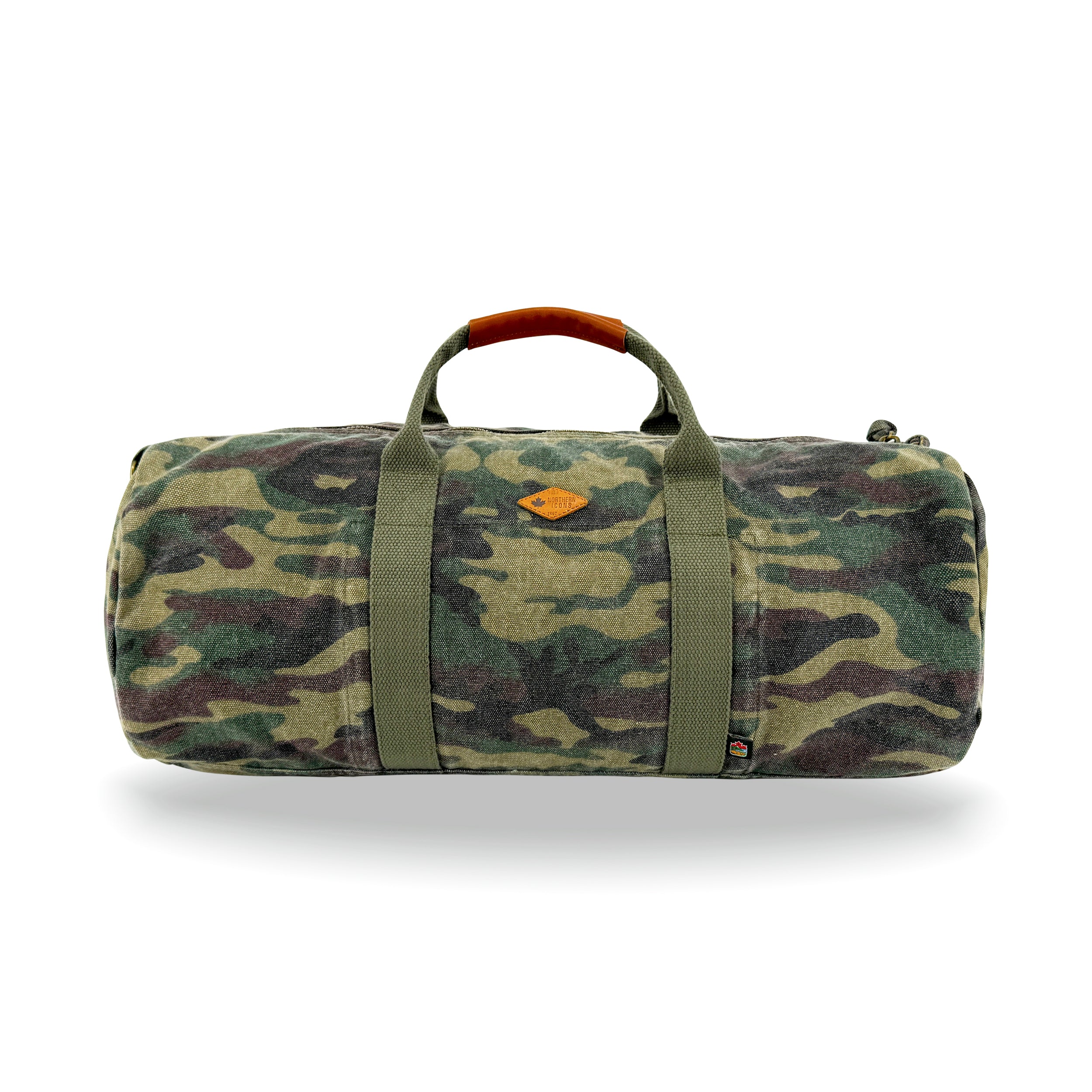 CANADA CAMOUFLAGE CANVAS DUFFLE BAG – Northern Icons
